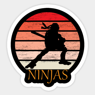 Teenage Mutant Ninja Turtles Vintage Sticker